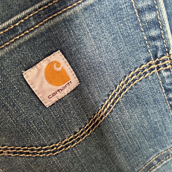 Women’s carhartt origami fir jeans boot cut 8 - Picture 3 of 4